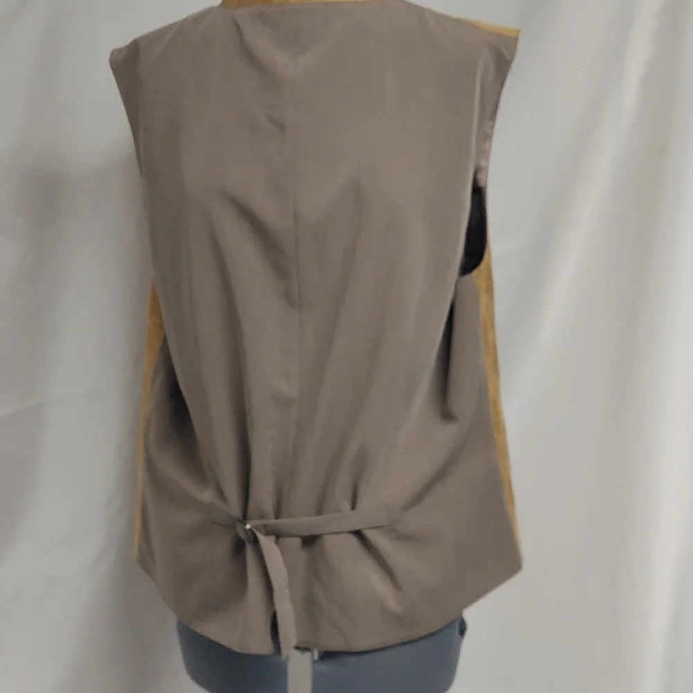 Kruger Men's Gold Trachtenweste NWOT - Picture 2 of 4